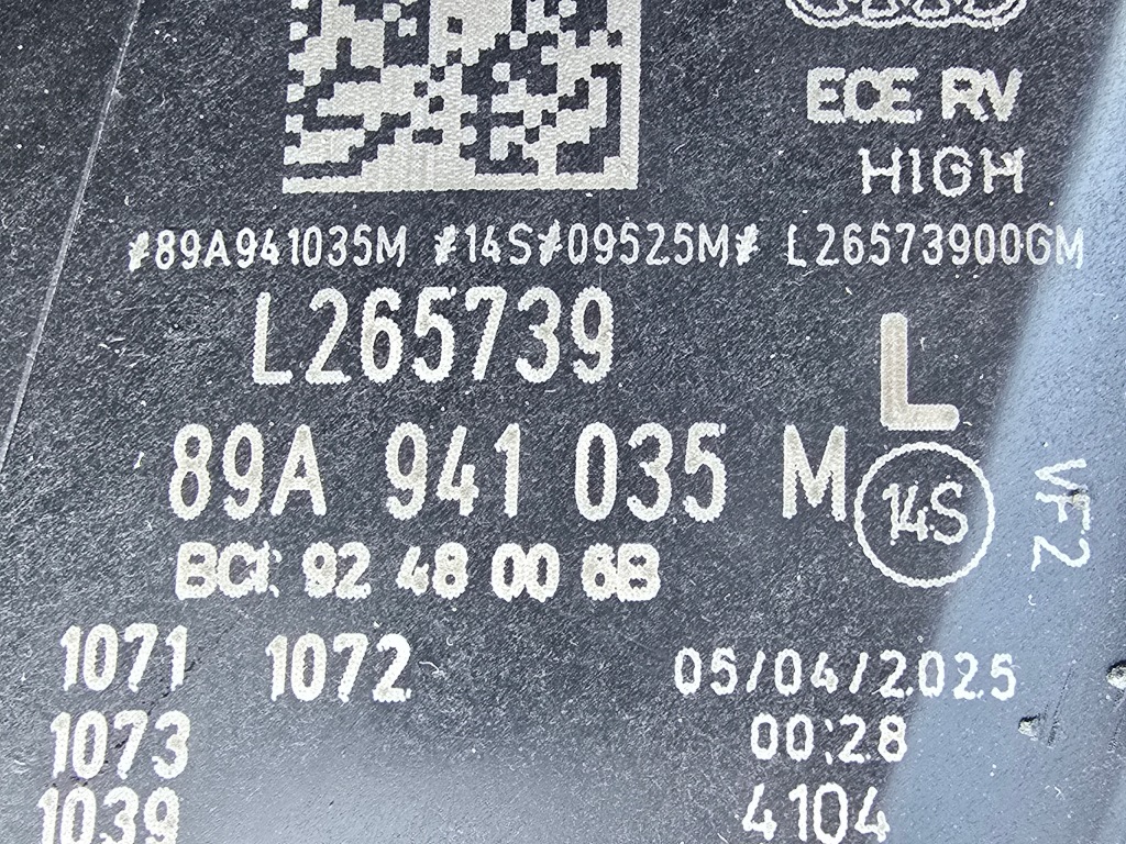 фото №5, Audi q4 e-tron full led лампа передня kpl