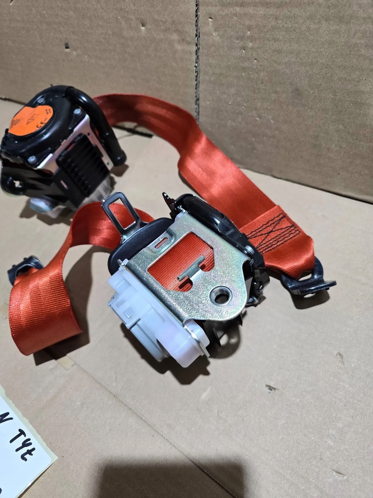 фото №5, Porsche macan ремни натяжители задняя оранжевая лента оригинал