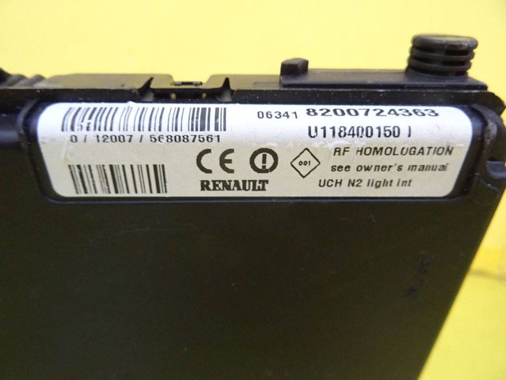 фото №7, Коробка модуль блок керування bsi renault scenic ii 8200724363 nr5