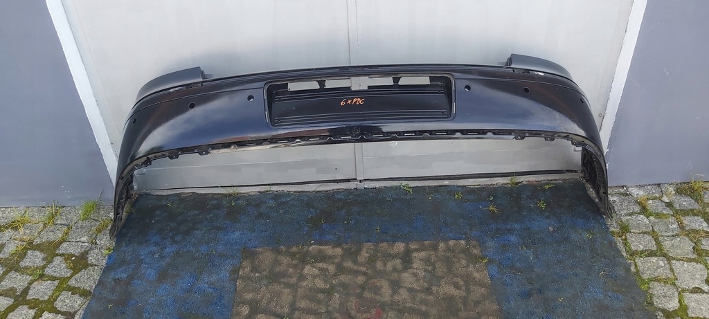 фото №1, Vw phaeton 3d5807417 бампер задняя 6xpdc