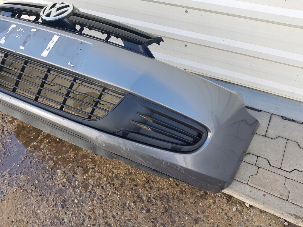 фото №9, Vw golf 6 vi 08-13r hb бампер перед решётка радиатора la7t