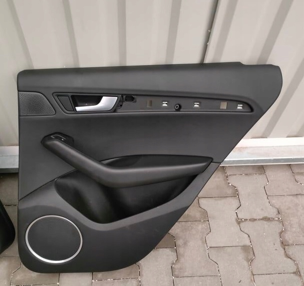 фото №1, Audi q5 8r обшивка обивка дверь правый задняя кожа