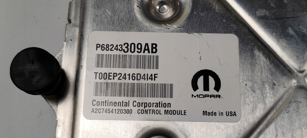 фото №8, Блок управления бортовой компьютер двигателя ecu dodge charger challenger 3.6 2015-