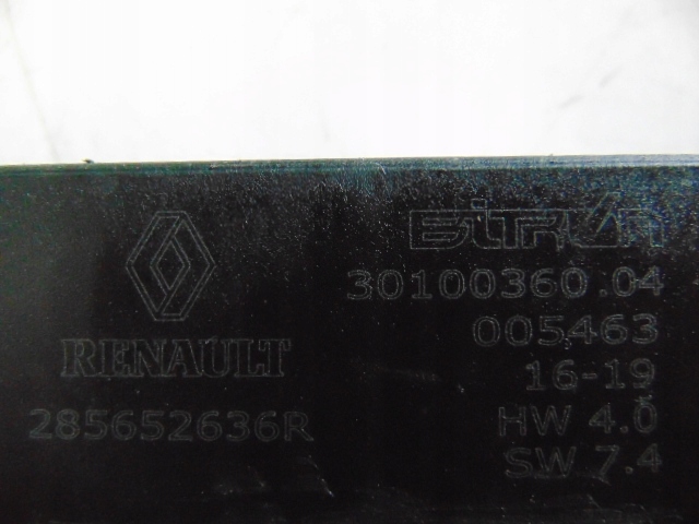 фото №6, Модуль блок керування сидіння lewego 285652636r megane iv