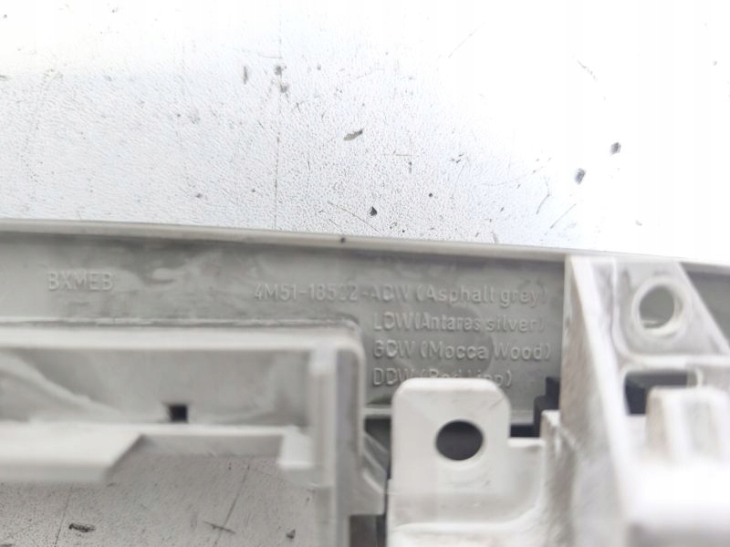 фото №4, Рамка радио панель кондиционера ford fokus mk2 4m5118522