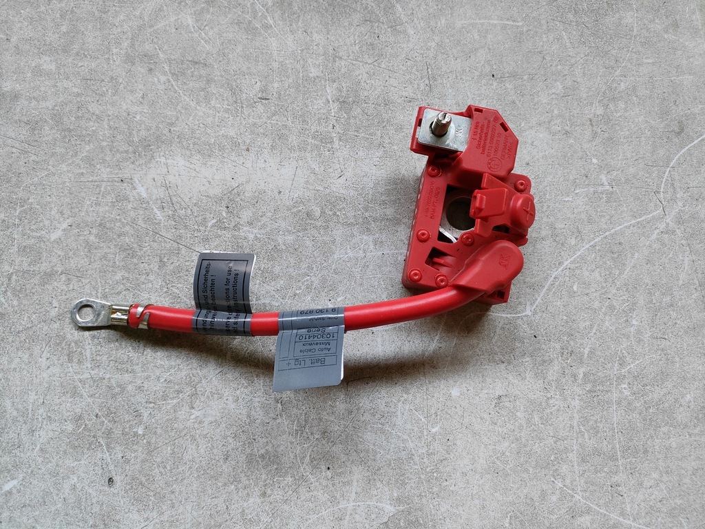 фото №1, Bmw e87 e81 клема піротехнічна плюсова 9130879