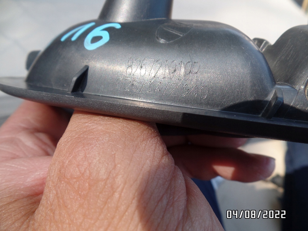 фото №9, Ручка передняя правая 826721919r dacia sandero ii