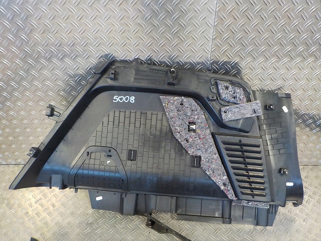 фото №8, Peugeot 5008 ii обшивка обивка багажника левая