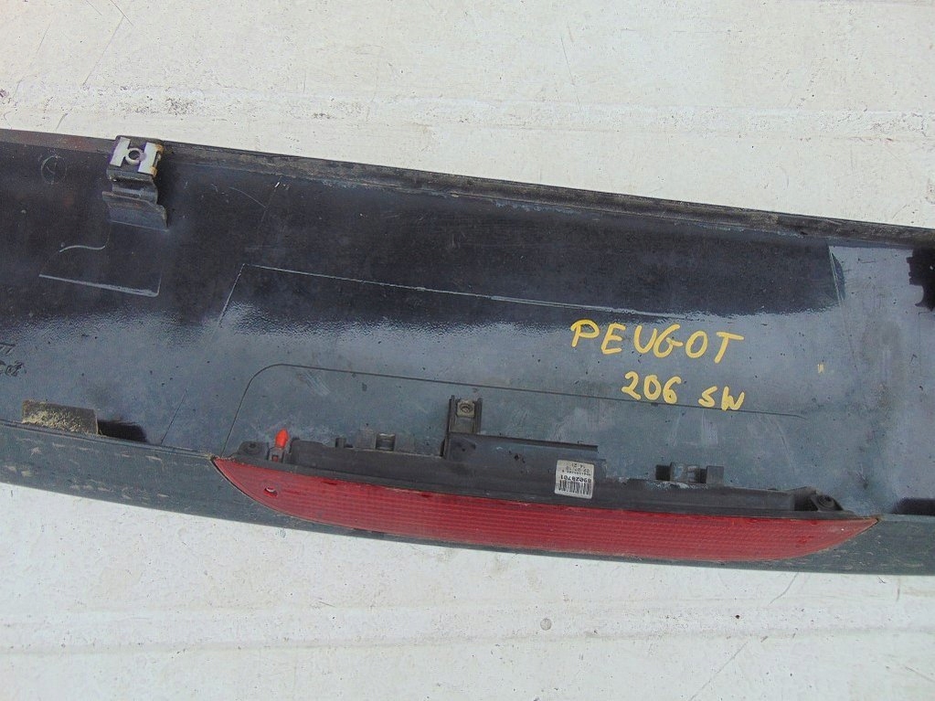 фото №5, Peugeot 206 1.4 hdi 02r спойлер кришки багажника sw