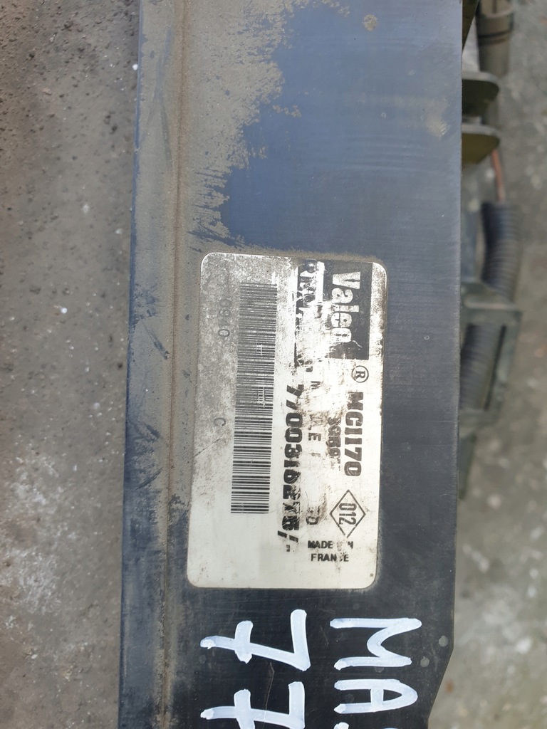 фото №8, Комплект радиатор renault master ii 2.5 дизель 7700315275