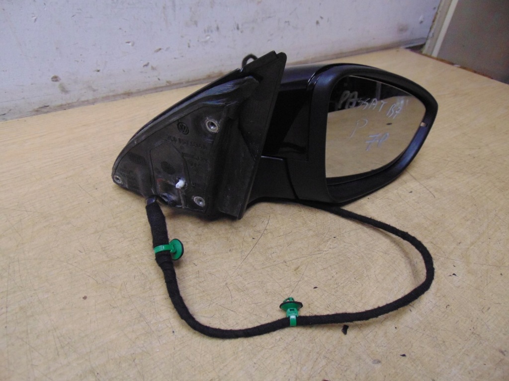 фото №10, Зеркало правое vw passat b7 7 pin europa lc9x