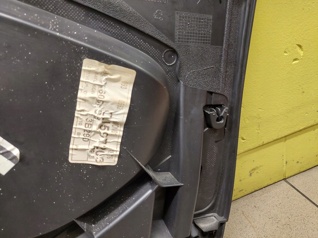 фото №11, Citroen berlingo iii оббивка двері лівий задня 9681286777