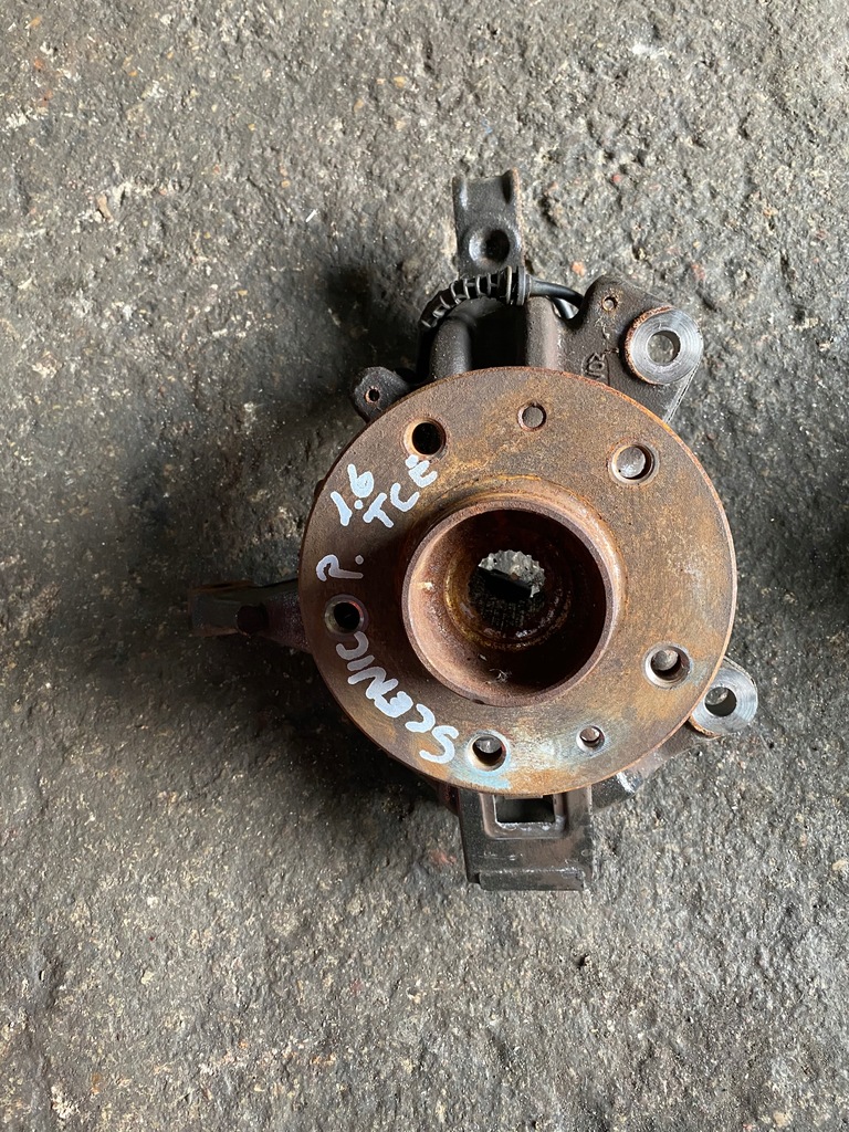 фото №1, 15 renault scenic iii поворотный кулак передняя правая