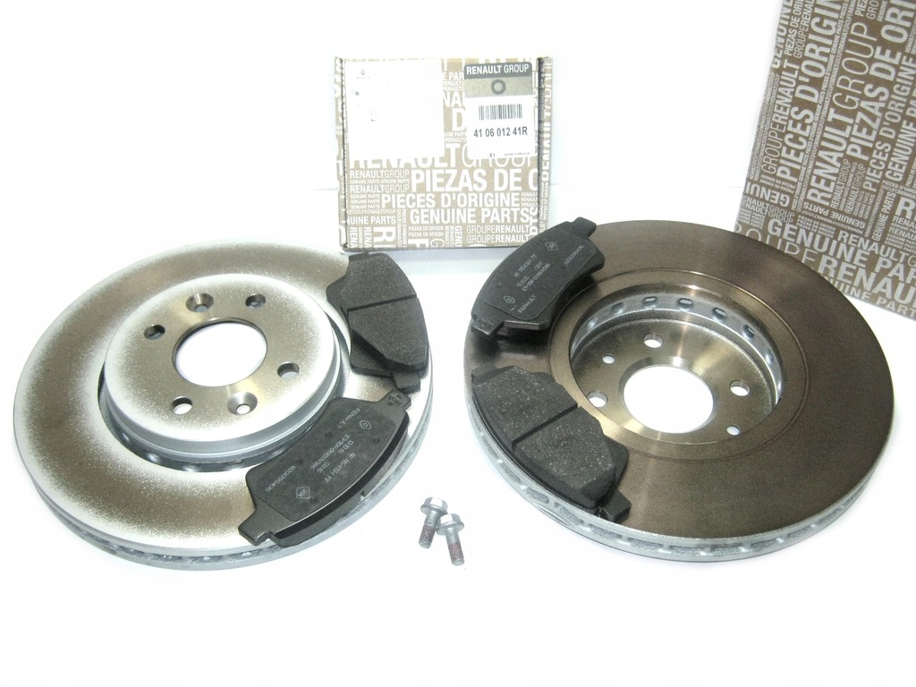 фото №1, Тормозные диски тормозные колодки перед megane ii scenic ii 280mm oryg