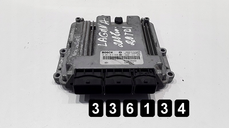 фото №1, 2008 renault laguna ecu 0281014646