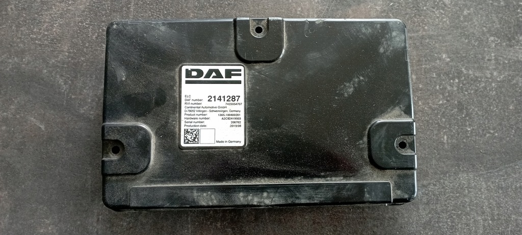 фото №1, Блок керування модуль світла daf xf 106 2141287