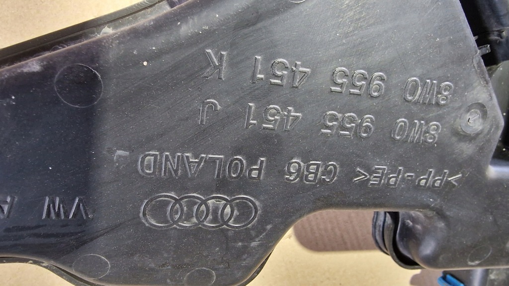 фото №5, Audi a4 b9 бачок омивача насос 8w0955451j 8w0955451k