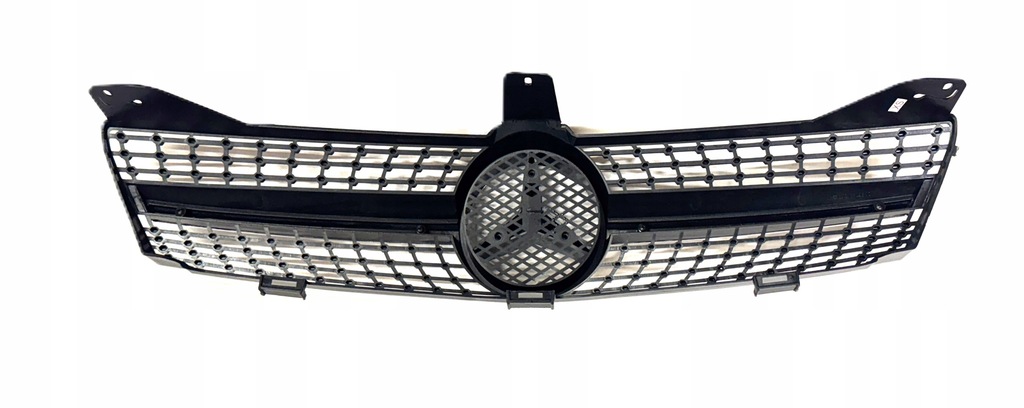 фото №3, Mercedes cls w219 c219 04- przedlift решётка радиатора решётка радиатора diamond молдинг czarna