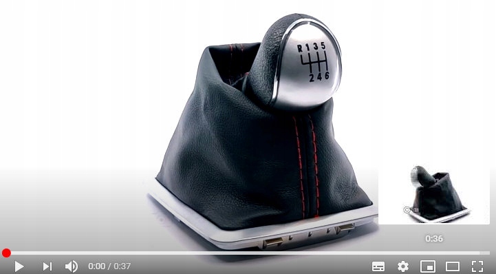 фото №14, Ручка переключения передач чехол ford fiesta 7 2008–13