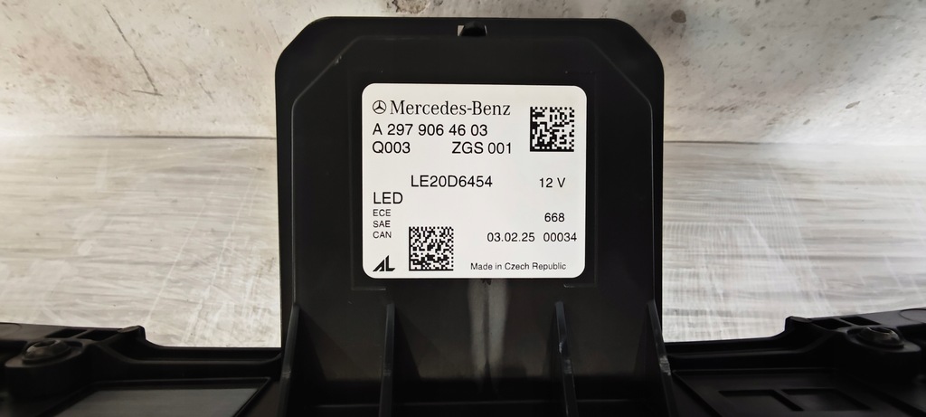 фото №7, Накладка led drl перед mercedes eqs w297