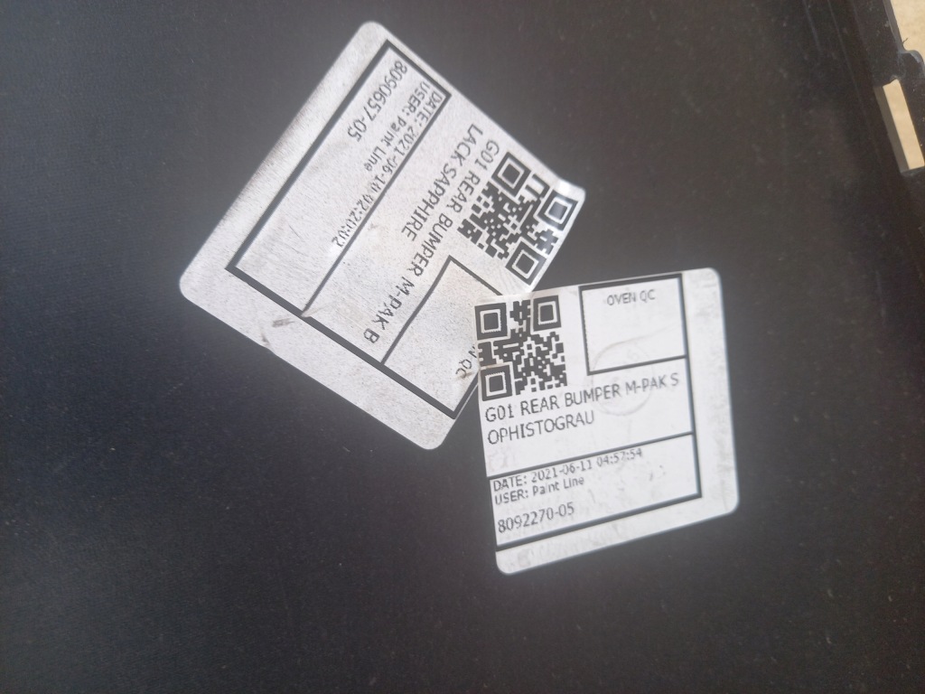 фото №9, Bmw x3 g01 m набір бампер задній задня оригінал!