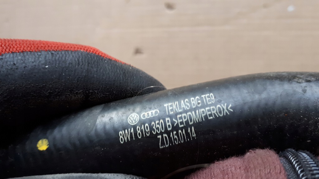 фото №5, A5 8w шланг трубка wody 2.0 tfsi 8w1819350b a4 b9