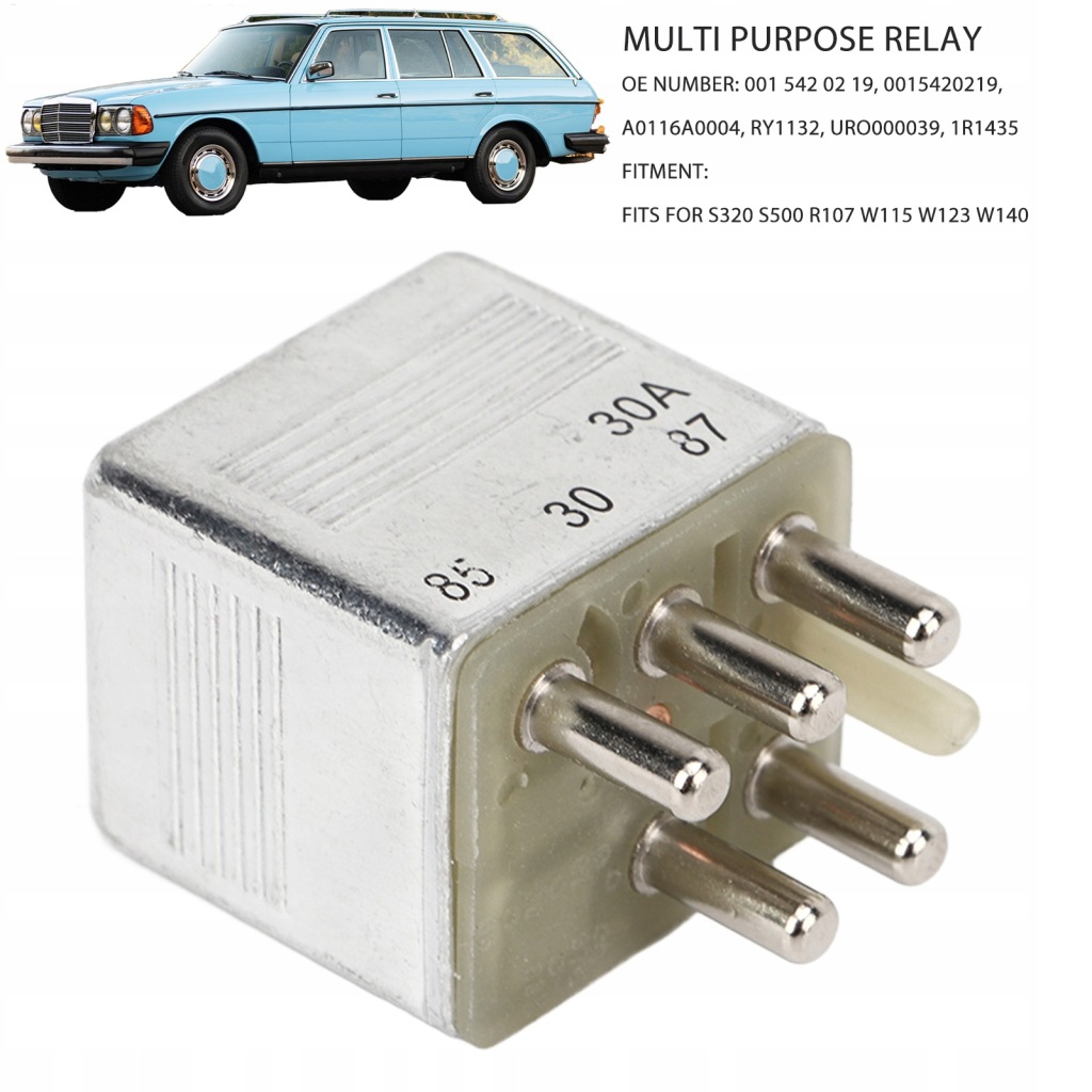 Реле насоса пального 12v 5pin ry1132/ uro000039/1r1435 dla s320 s500 Оригінал