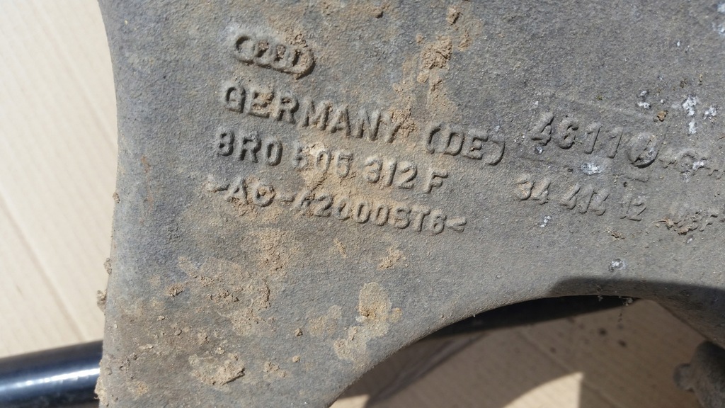 фото №12, Поворотный кулак левая lub правая задняя audi q5 8r 8r0