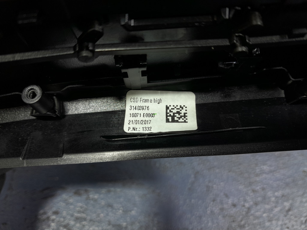 фото №9, Volvo s90 ii v90 dekor консолі ґрати обдув середній eu 31403974