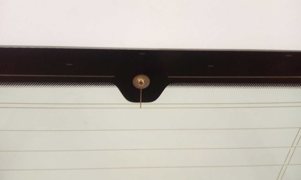 Стекло задняя задний  renault captur 2019- подогрев антенна оригинальная nowa Доставка