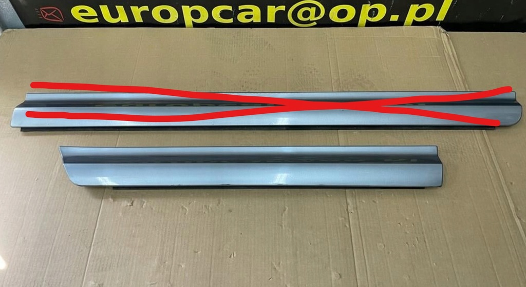 фото №1, Audi a8 d3 молдинг двері нижня правий задня ly7g