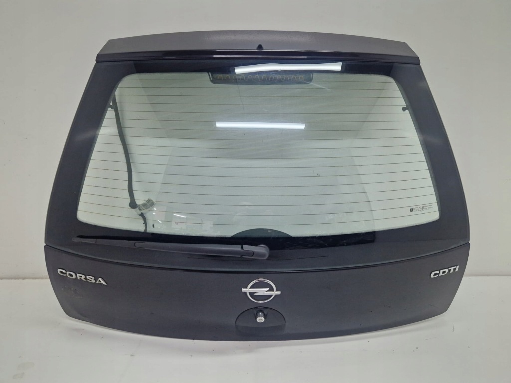 фото №1, Opel corsa c 3d крышка багажника комплектная