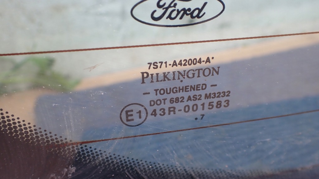 фото №5, Ford mondeo mk4 стекло задняя hb