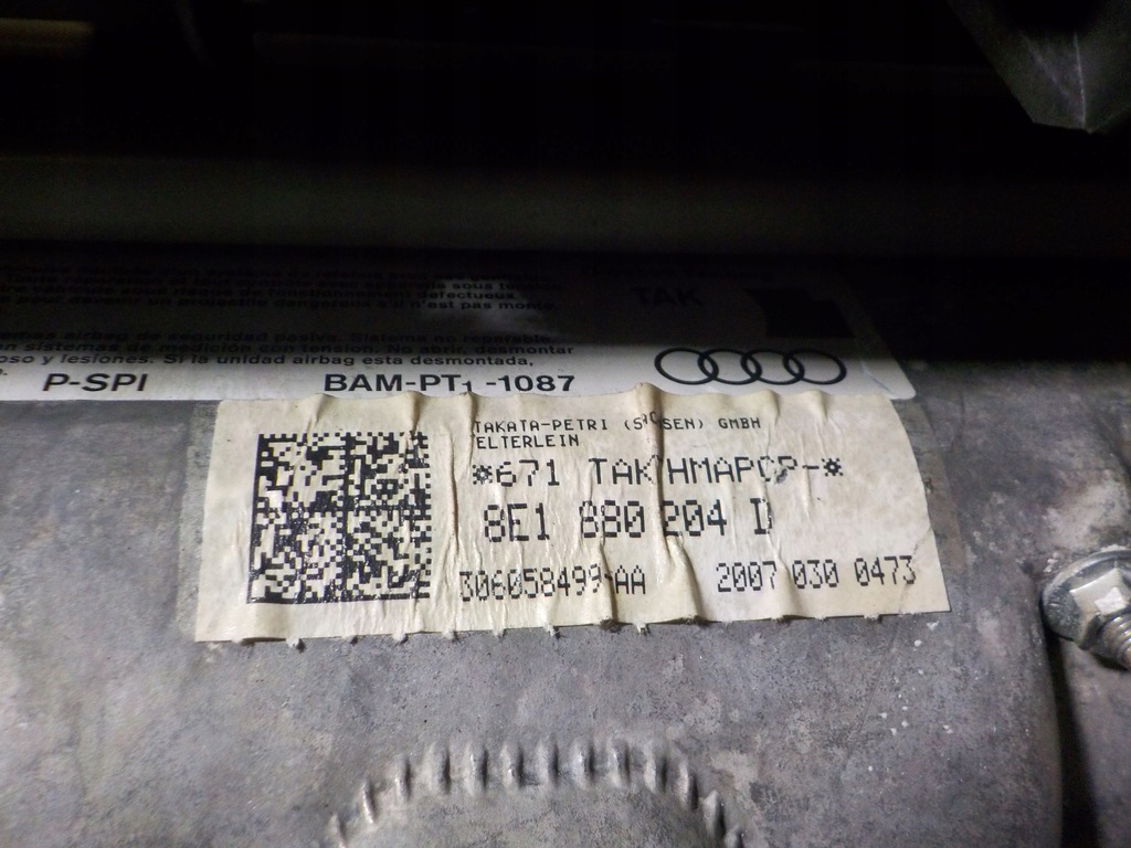 фото №7, Audi a4 b7 2.0 tdi 2007r панель приладів панель приладів приладова 8e1857067