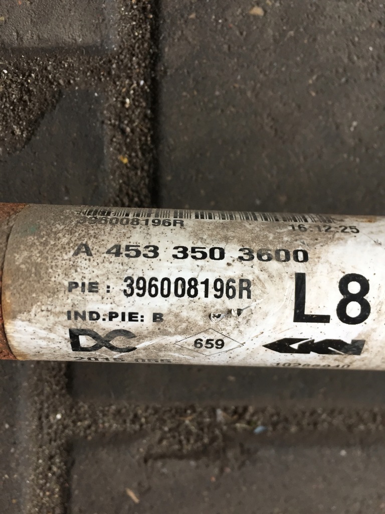 фото №3, Smart forfour 2015- привідний вал lp 453 1.0 бензин