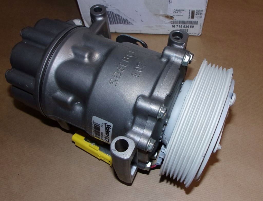 фото №1, Компресор кондиціонера citroen / peugeot 1671553680 оригінал ie