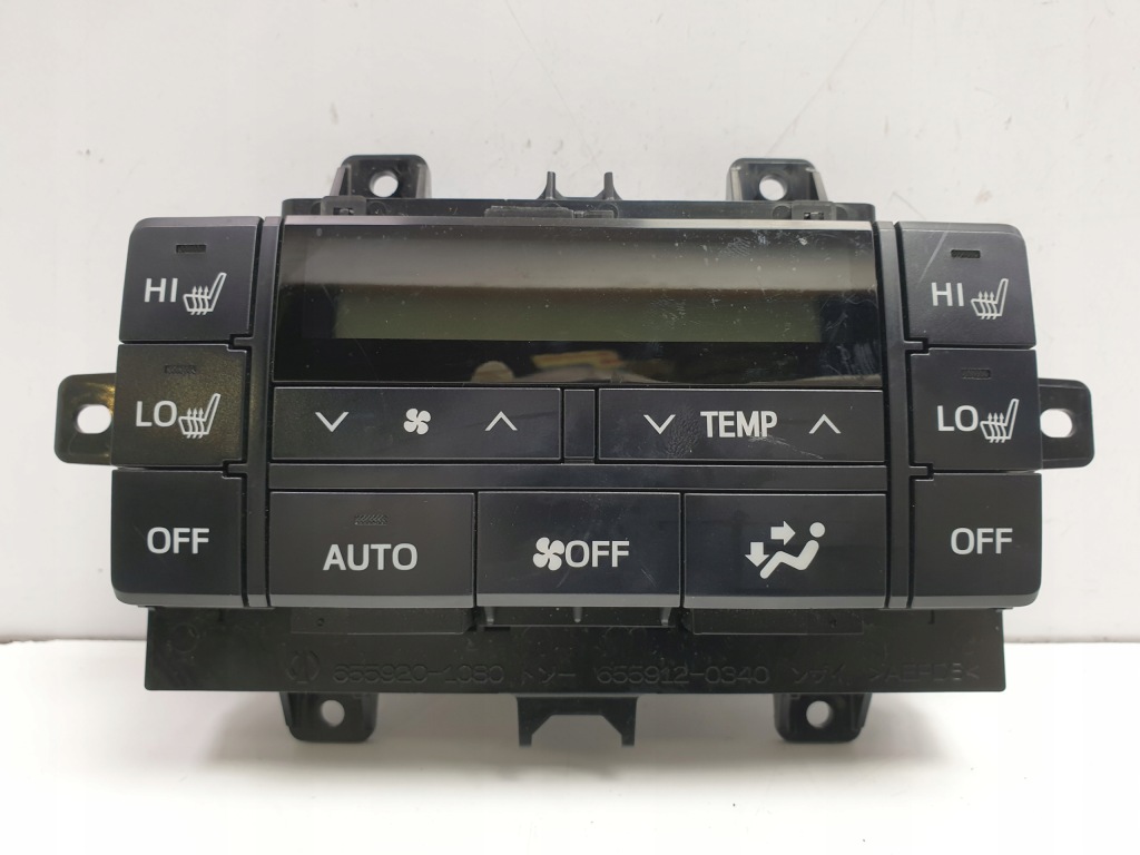 фото №1, Toyota land cruiser j150 150 панель кондиціонера