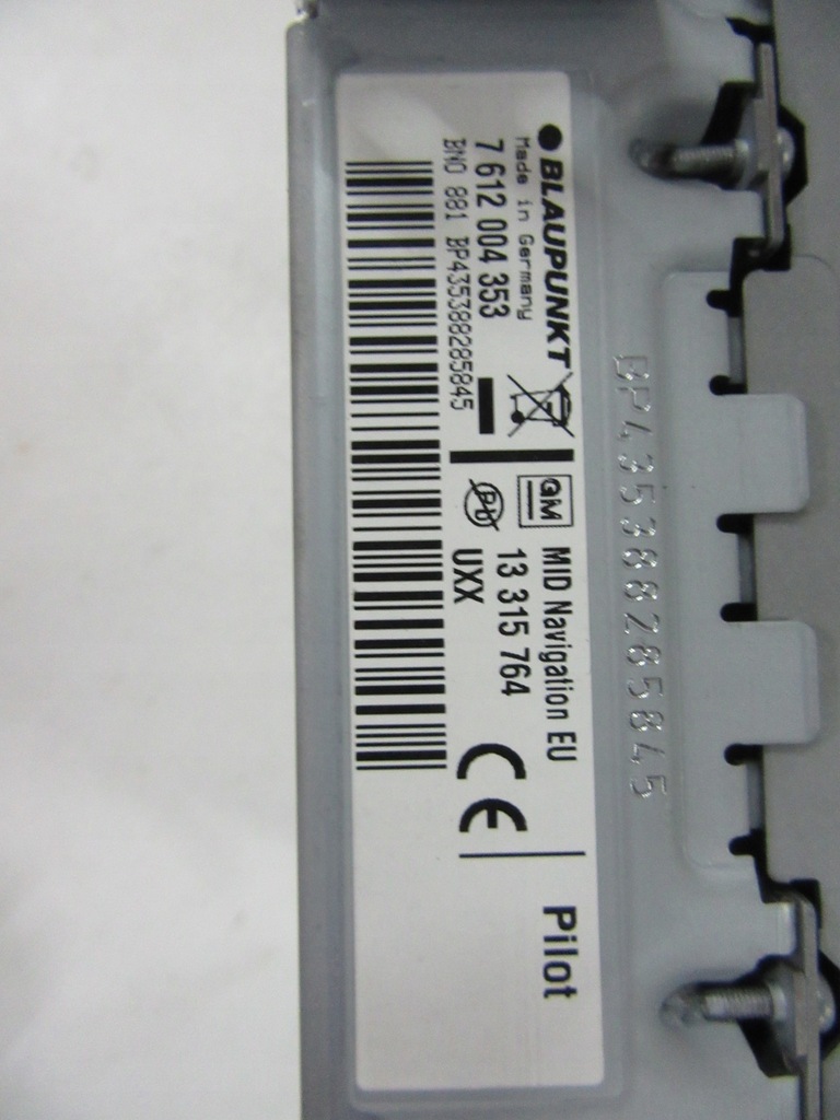 фото №4, Радіо navi 13315764 opel insignia a