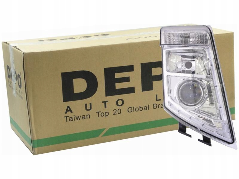 фото №1, Лампа фара правый volvo fm 10- fh 08- fh 08-