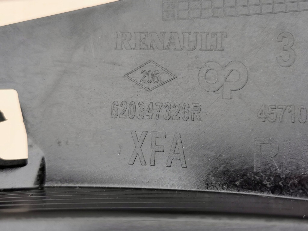 фото №5, Renault scenic 4 iv 16- направляющая правый кронштейн бампера перед 620347326r