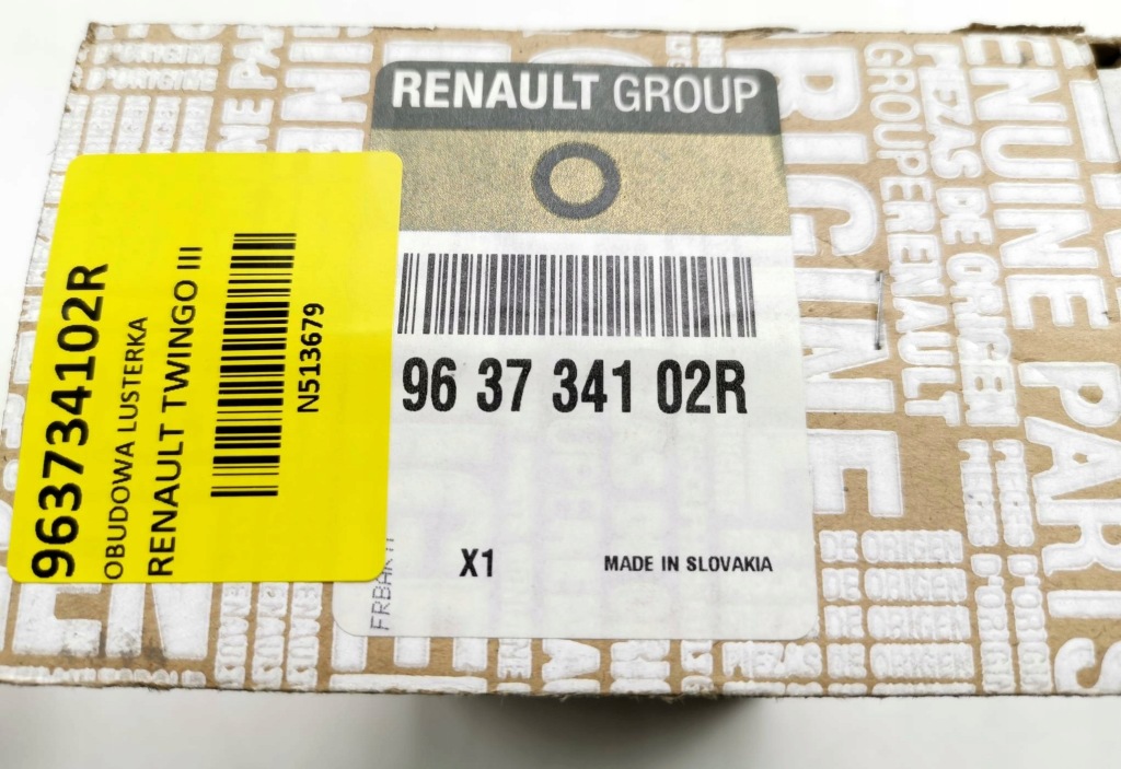 Nowa org корпус дзеркало renault twingo iii Ціна