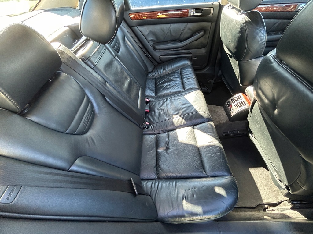 фото №11, Сидіння recaro czarna шкіра підігрів audi a6 s6 c5 sedan europa