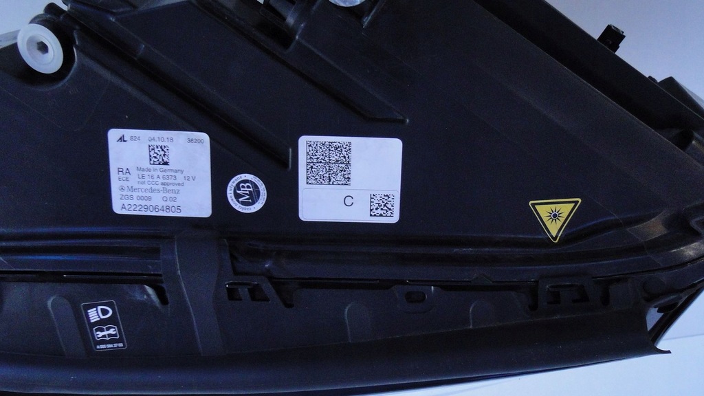 фото №15, Mercedes s klasa w222 222 maybach lift лампа multibeam led права ніч вид