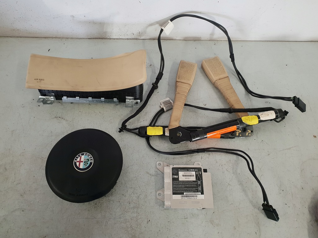 фото №8, Alfa romeo 159 air bag приборная панель консоль подушка