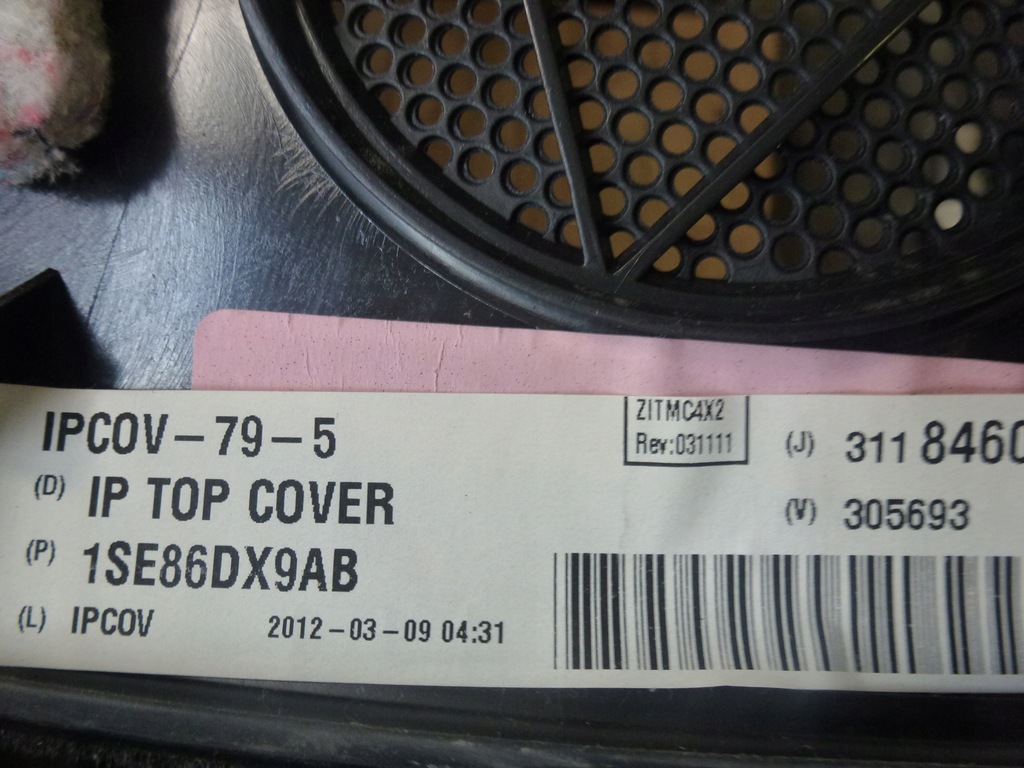 фото №6, Жабо панели консоли lancia grand voyager 07-16