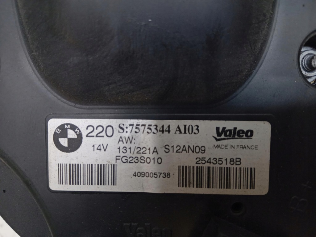 Генератор bmw 7 f01 f02 4.4 750 1 Недорого