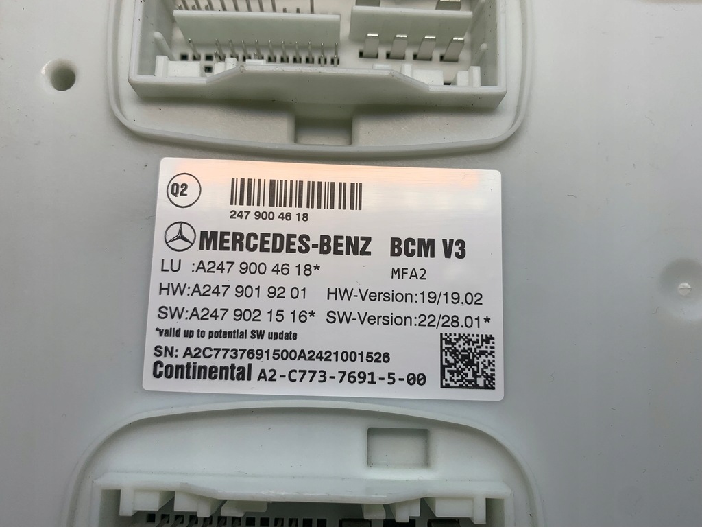 фото №9, Mercedes w247 модуль комфорту a2479004618