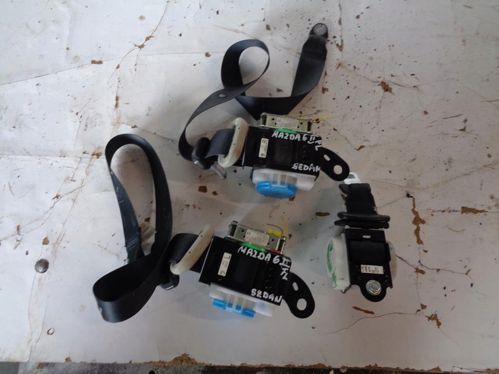 фото №1, Ремни натяжители 3 szt mazda 6 ii gh fl hb