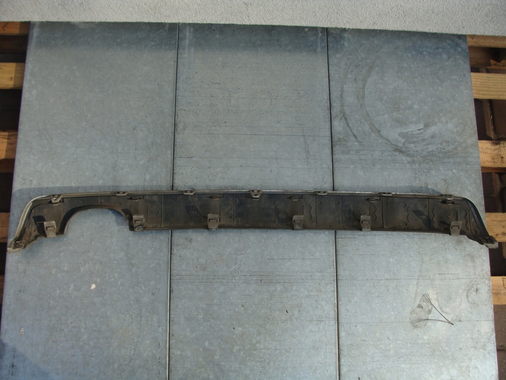 фото №11, Накладка спойлер бампера задняя задний peugeot 1007