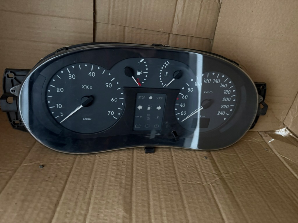 Купить Счетчик приборная панель renault clio ii